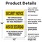 Signmission No Concealed Weapons Bilingual OSHA Security Notice Sign, Plastic, 10in W x 14in L, 2PK OS-2PACK-SN-P-1014-L-11584 - alternate 2